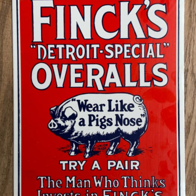 Finck’s sign