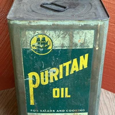 Puritan Oil Advertising Can