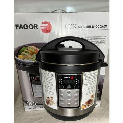 Like-New Fagor Lux 6 Qt. Multi-Cooker - Slow, Pressure, Rice, YoghurtÂ 