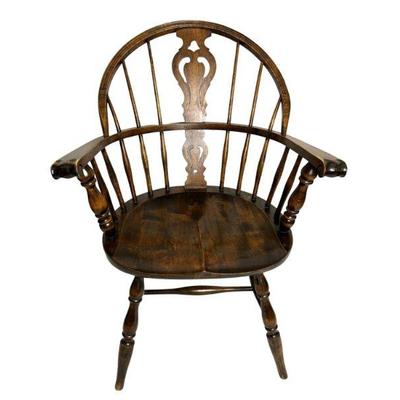 Antique English Style Windsor Armchair 