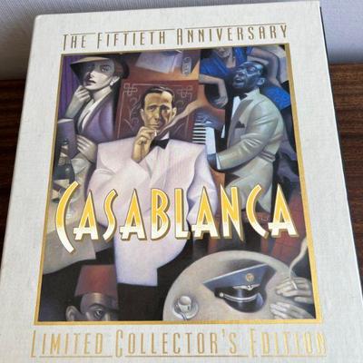 The Fiftieth Anniversary Casablanca Limited Collector's Edition VHS, Book & ScriptÂ 
