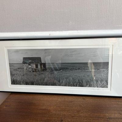 Panoramic Louis Bonin Signed Black & White Landscape Photograph 