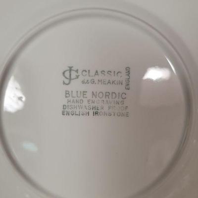 Blue Nordic English Ironstone
