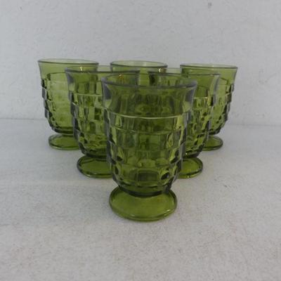 Vintage 1960s Colony Glass Set of 6 