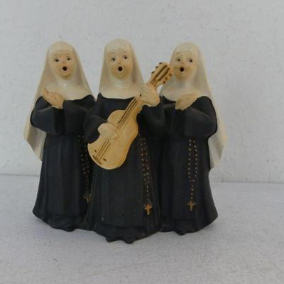 Vintage The Singing Nuns Porcelain Music Box - Plays 