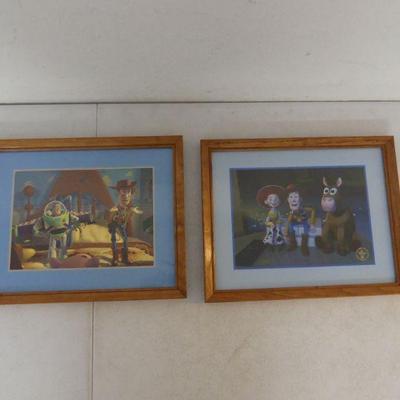 Vintage 1996 Framed Disney Toy Story Commemorative Lithographs - 11