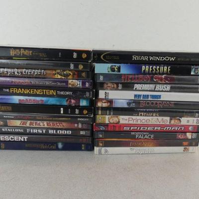 20+ DVD Movies