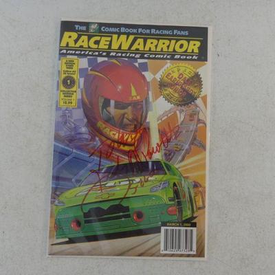 Signed by John Powell III - Creator RaceWarrior Comic Book - Volume 1
