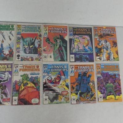 10 Transformers Comic Books