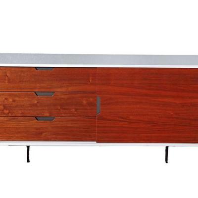 White Laminate Console with Sliding Door, With Beautiful wood drawers. 29x 60x 16  $600.00 OBO