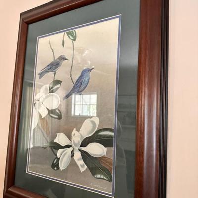 Von Dingle Bird on Magnolia. Rare!