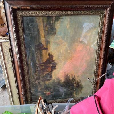 Large Framed Art Make Offer