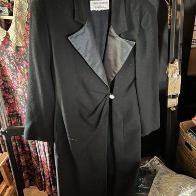 Vintage Lynn Greene for Richard Neale c. 1990 Long Overcoat $50