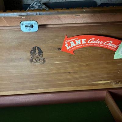 Lane Vintage Cedar Chest Detail