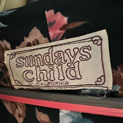 Sundays Child California Dress label detail