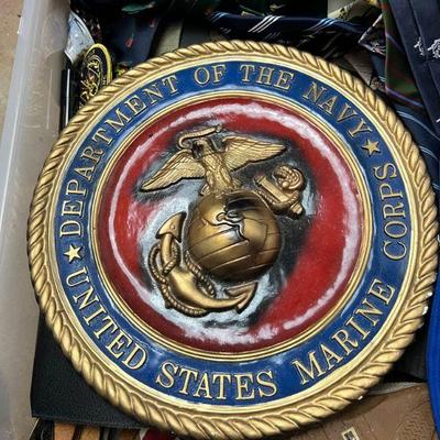 USMC Marine Corps Plaque $15