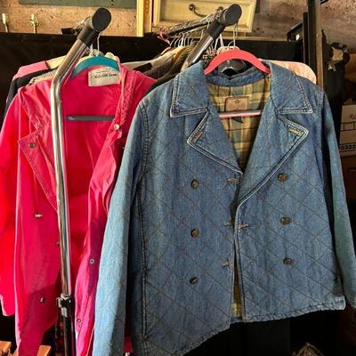 Cool Vintage Outerwear $25-50 (Lauren Jeans Co. Quilted Jacket $50)