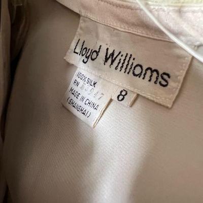Lloyd Williams 100% Silk Vintage Dress or Blouse (?) $40