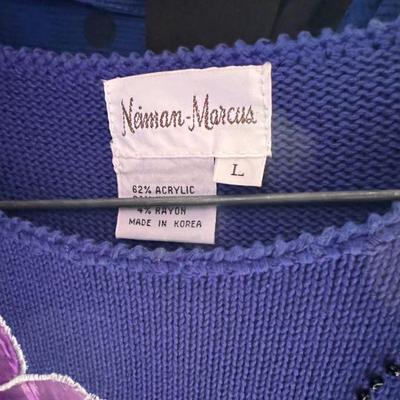 Neiman-Marcus Sweater Label Detail