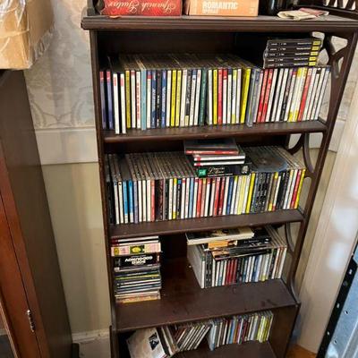 HUGE collection of CDs, mostly classical (shelf not for sale)