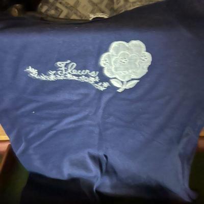 Vintage T-Shirt "Fleurs" Detail 