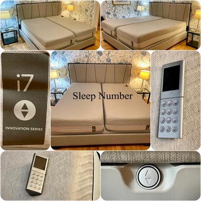 Sleep Number i7 Smart Bed with Memory Foam & Remote 