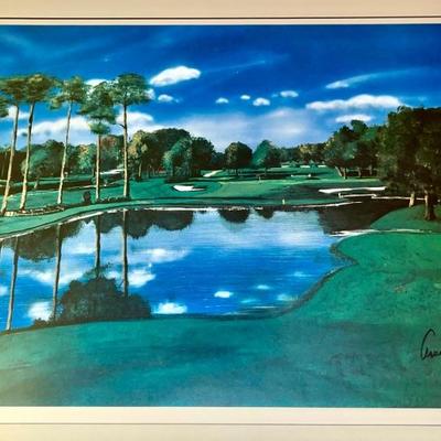 Autographed by PGA Legend Arnold Palmer