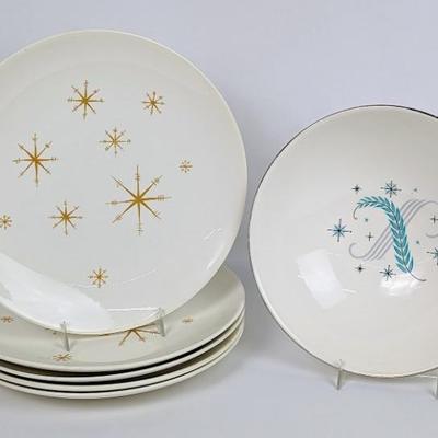 Star Glow by Royal China Vintage
Dinner Plates and Canonsburg Hallmark
Serving Bowl