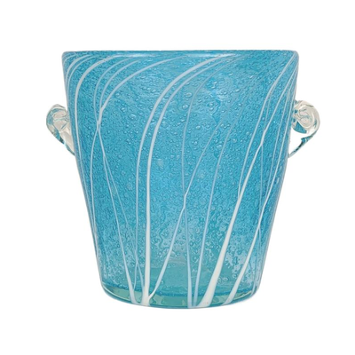 Venini Glass Ice Bucket for Disoronno