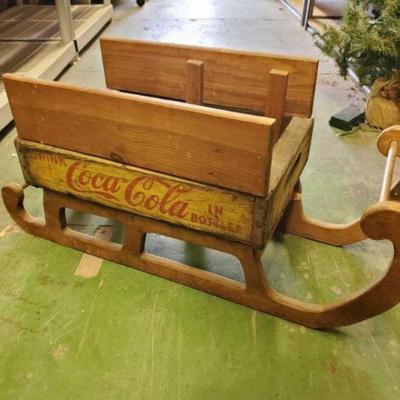 #6270 â€¢ Custom Coca Cola Crate Sled
