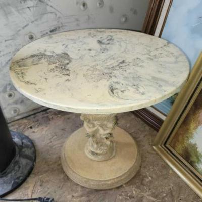 #9002 â€¢ Small Stone Top Table
