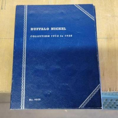 #10613 â€¢ Buffalo Nickel Collection 1913 to 1938 Booklet
