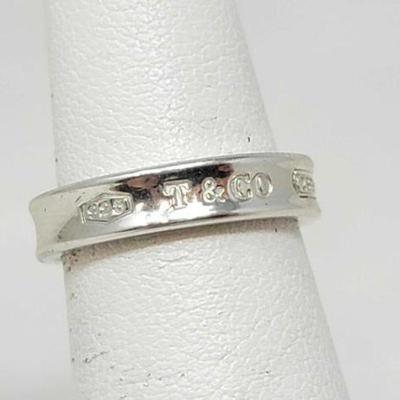 #902 â€¢ Sterling Silver Tiffany&Co Ring, 4g
