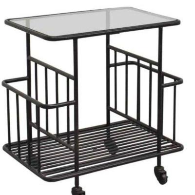 #2030 • Pottery Barn Metal Accent Cart
