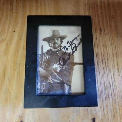 #10716 â€¢ Signed Photo of Clint Eastwood
