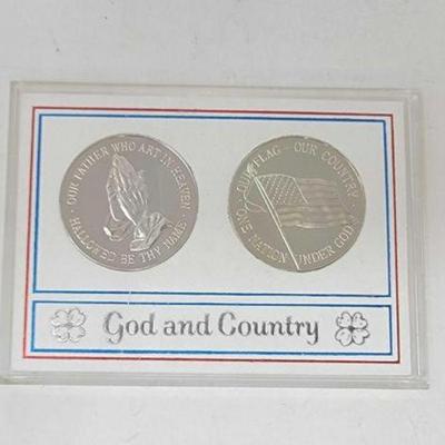 #1226 â€¢ God and Country Medal Set
