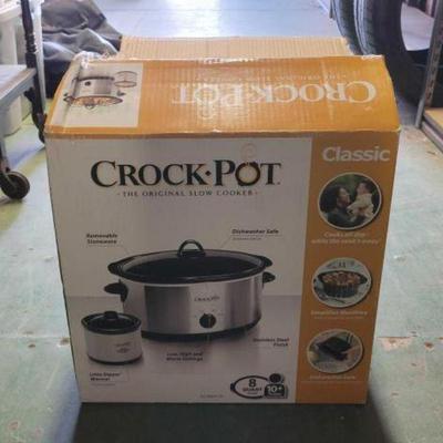 #6576 â€¢ NEW!!! 8 Quart Crock Pot
