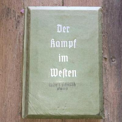 #10104 â€¢ WWII German 1940 Hardback Book
