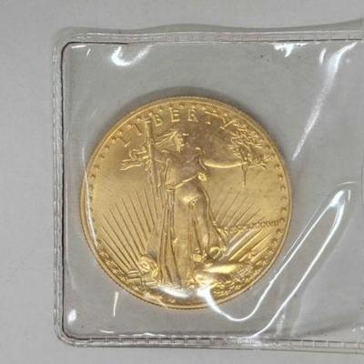 #1202 â€¢ 1oz. Fine Gold $50 Dollar Eagle Coin
