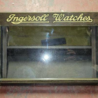 #6509 â€¢ 1920s-30s Ingersoll Watches Display Case
