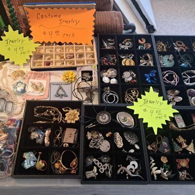 Costume jewelry $4 each