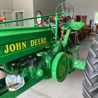 John Deere Model M tractor