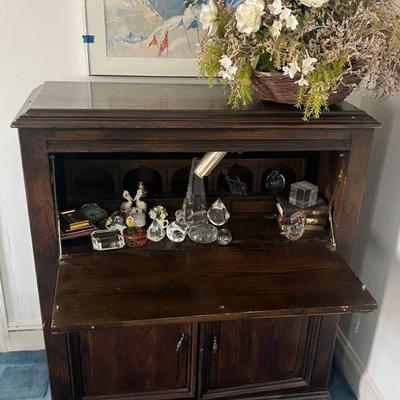 Vintage Drop Down Cabinet