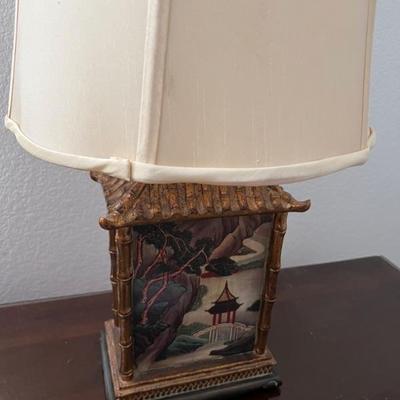 This item is available for PRESALE.  Please text photo to 760-668-0554 to purchase.  We accept Zelle
Asian Lamp 24" x 13" x...