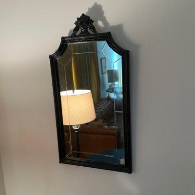 This item is available for PRESALE.  Please text photo to 760-668-0554 to purchase.  We accept Zelle
Black painted wood mirror 33" x...
