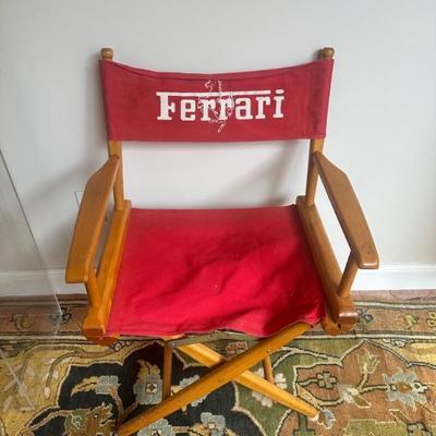 Ferrari Director Chair