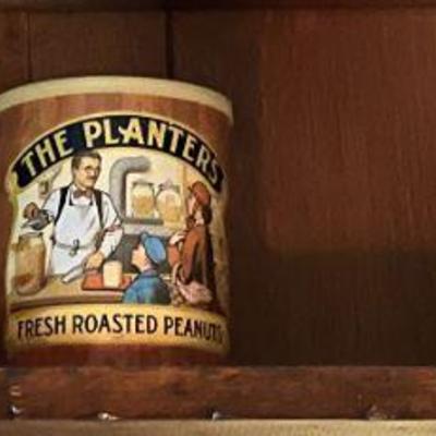 Vintage Limited Edition Peanut containers