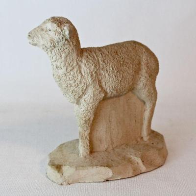 "Sheep" - terra cotta sculpture by Ronny Waters