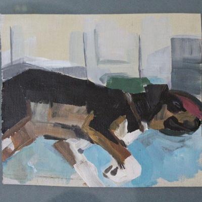 "Sugar" painting on paper by local artist Pam Black, 2011