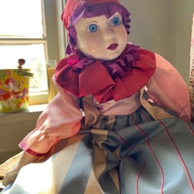 Vintage porcelain doll 